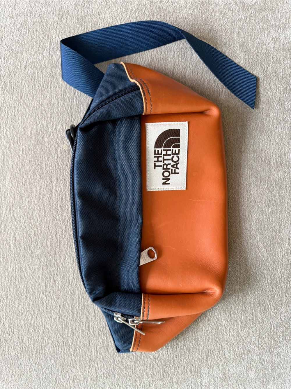 The North Face Navy and Orange Waist Pack